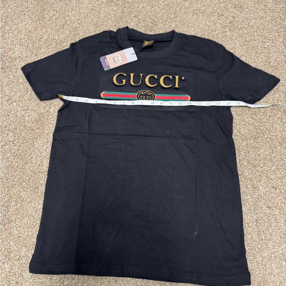 Gucci black Tee with Logo Accents